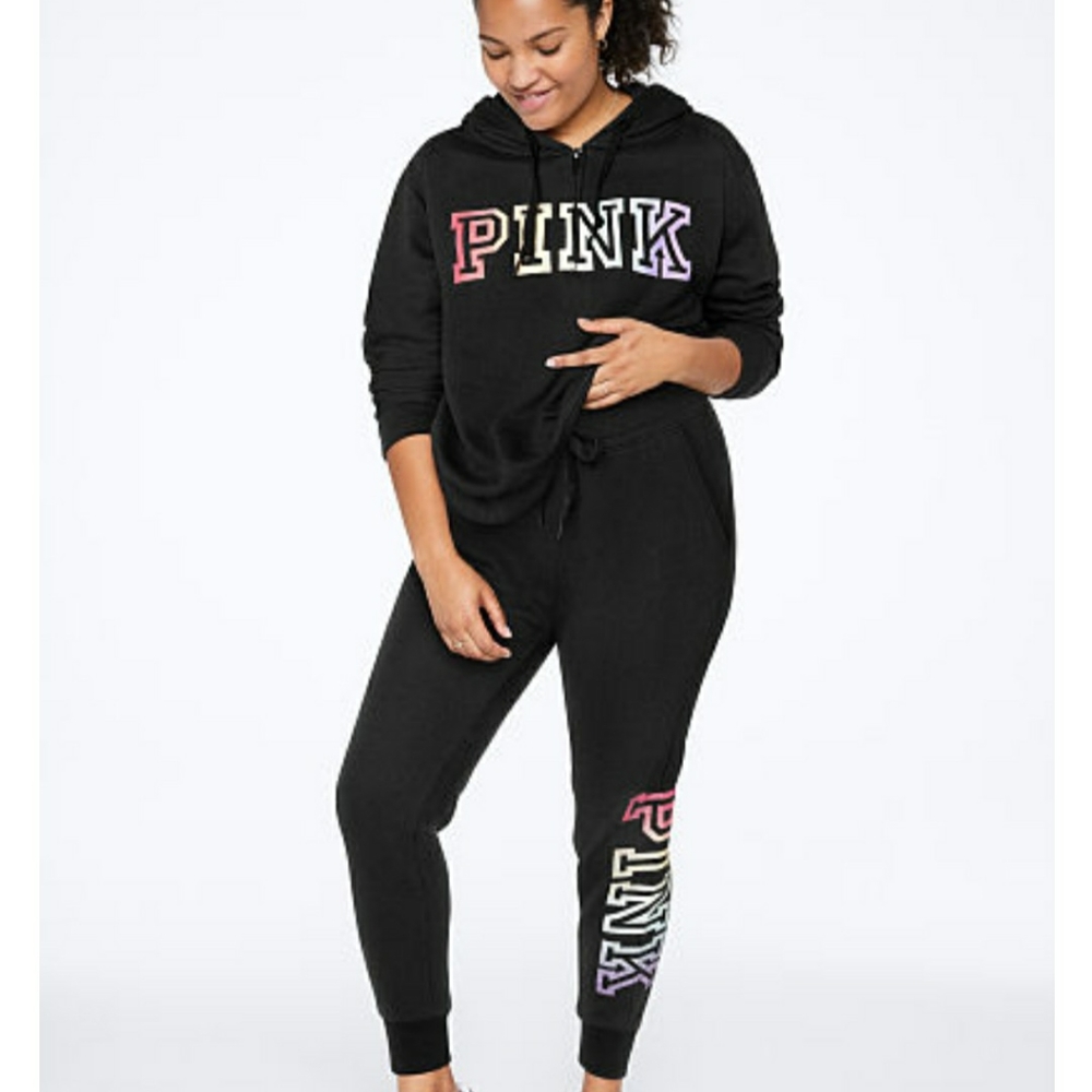 Pink sweatsuit